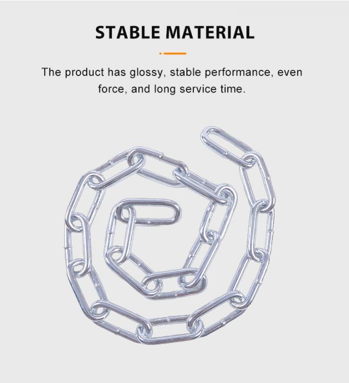 7 मिमी हॉट-सेलिंग स्पोर्ट्स उपकरण चेन आयरन गैल्वेनाइज्ड चेन 6