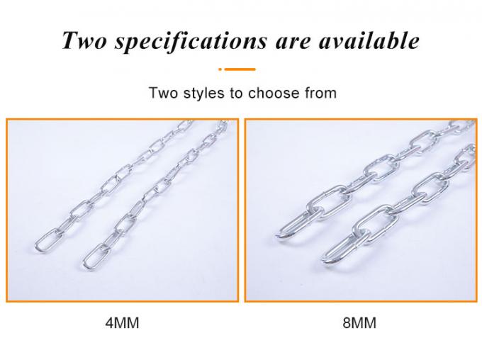 7 मिमी हॉट-सेलिंग स्पोर्ट्स उपकरण चेन आयरन गैल्वेनाइज्ड चेन 7