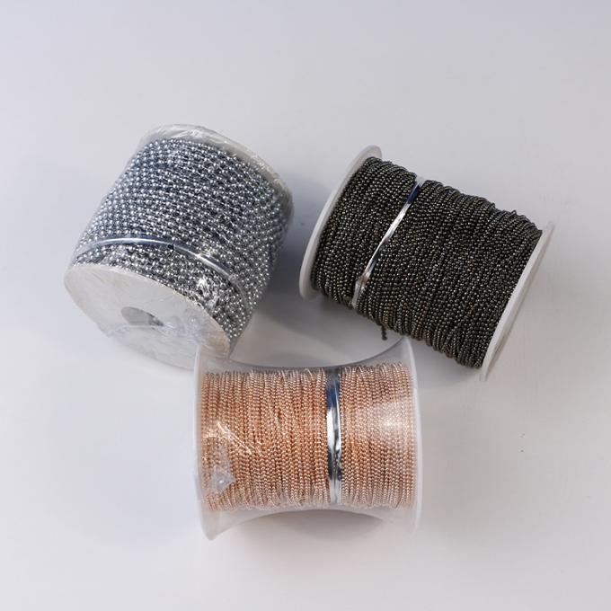 थोक रोलर छाया घटकों 4.5*6 मिमी रोलर अंधा गेंद श्रृंखला धातु मोती श्रृंखला अंधों के लिए 5