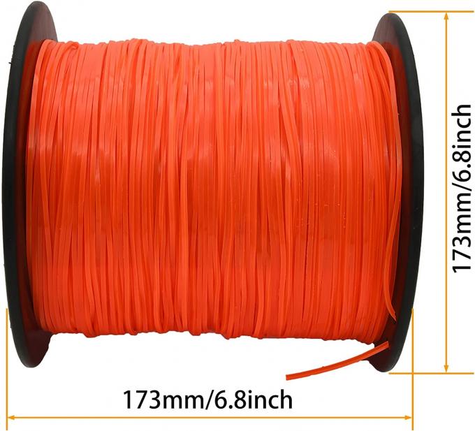 नायलॉन धागा ब्रश कटर लाइन नायलॉन घास ट्रिमर लाइन 0