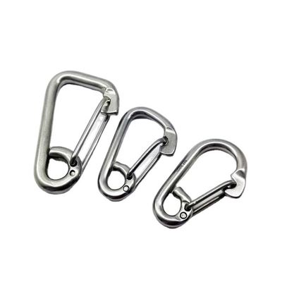 अच्छा दाम 9mm-29mm 304/316 स्टेनलेस स्टील फ्लैट सुरक्षा Buckle स्प्रिंग लिफ्टिंग हुक त्वरित लटकन Buckle OEM ऑनलाइन