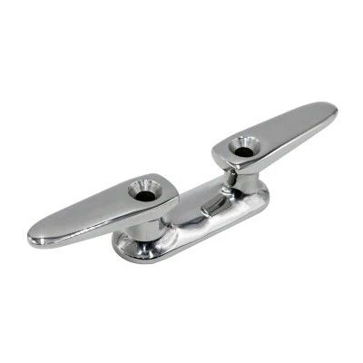 अच्छा दाम Marine Hardware Fittings Low Silhouette Cleat in Mirror Polished 316 Stainless Steel ऑनलाइन