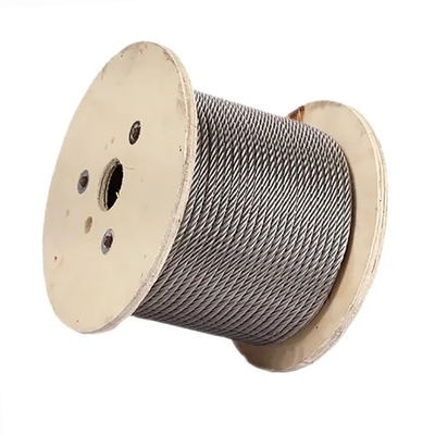 अच्छा दाम ध्वजदंड निर्माण और रखरखाव के लिए 304 6X36 Iwrc 32mm स्टेनलेस स्टील वायर रस्सी ऑनलाइन