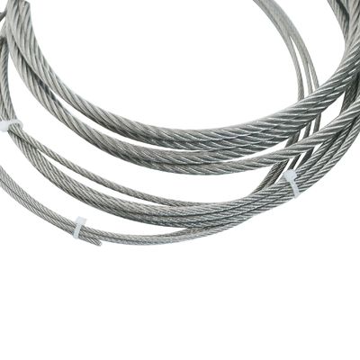 अच्छा दाम कोल्ड हेडिंग स्टील स्टैंडर्ड के लिए 8mm गैल्वेनाइज्ड वायर रोप हॉट डिप से 6X7 FC 6X7 IWS ऑनलाइन