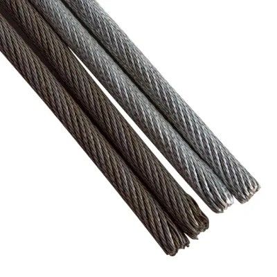 अच्छा दाम 6x26 6x36 IWRC Galvanized Steel Wire Rope for Bending Service and High Tensile Strength ऑनलाइन