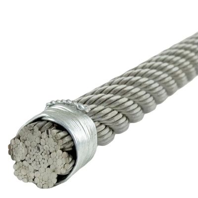 अच्छा दाम Standard AiSi 6MM Galvanized Steel Wire Rope Cable for Gym Equipment Non-Alloy Steel ऑनलाइन