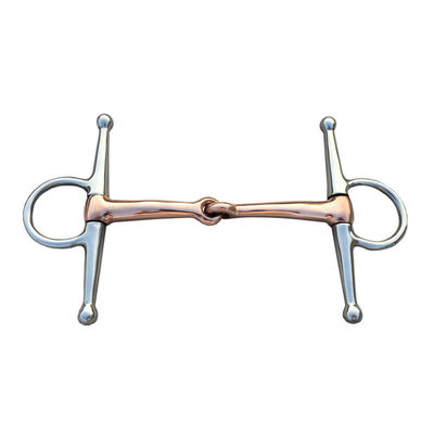 अच्छा दाम Stainless Steel Horse Chewing Mouth Roller with Brass Hardware and Copper Jointed Bits ऑनलाइन