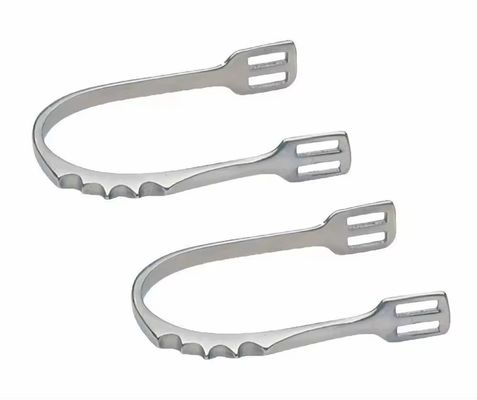 अच्छा दाम Polished Finish Stainless Steel Western Horse Riding Spurs for Western Comb Harness ऑनलाइन