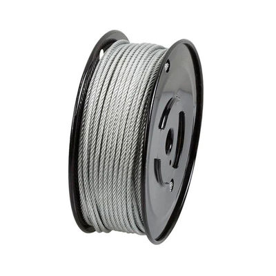 अच्छा दाम जस्ती स्टील वायर रस्सी 6*12 स्टील ग्रेड 7*7 7*19 6*19 एफसी 6*7 एफसी वायर स्ट्रैंड केबल ऑनलाइन