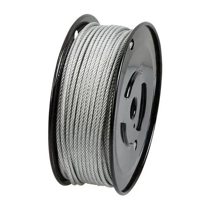 अच्छा दाम 1/16'' 3/32'' 1/8'' 5/32'' 3/16'' 1/4'' 5/16'' 1X19 Alu-Zinc Wire Rope for Construction ऑनलाइन