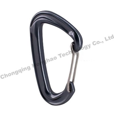 अच्छा दाम Portable Aluminium Alloy D Shape Climbing Lock 22KN for Secure Climbing Experience ऑनलाइन