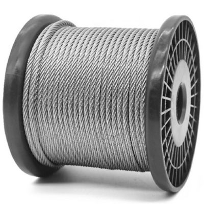 अच्छा दाम स्टेनलेस स्टील केबल AISI304 304L 316 316L स्टील केबल रस्सी 6x36SW IWRC 6x36SW FC स्टेनलेस स्टील वायर रस्सी 1.0% Si सामग्री के साथ ऑनलाइन