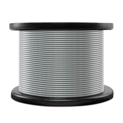 अच्छा दाम 7x7 स्टील केबल रस्सी पीवीसी लेपित स्टील वायर रस्सी 1/8 