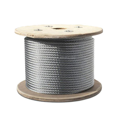 अच्छा दाम Non-Alloy Stainless Steel 304/316 Wire Rope with 10mm Diameter and 1770Mpa Tensile Strength ऑनलाइन