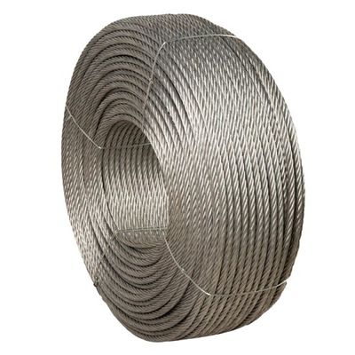 अच्छा दाम 6x19 FC 10MM गैर जस्ती स्टील वायर रस्सी स्टील केबल प्रसंस्करण सेवा स्टेनलेस स्टील तन्यता काटने के लिए ऑनलाइन