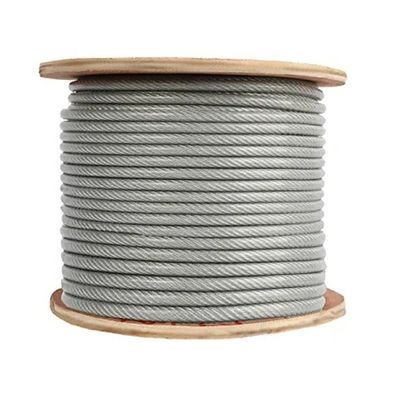 अच्छा दाम Special Cold Heading Steel High Carbon Hot Dip Galvanized 7X7/7X19 Wire Rope with Tensile Strength 1370-2160MPa ऑनलाइन