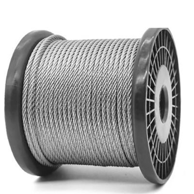 अच्छा दाम 6x7 IWS Galvanized Steel Wire Rope Cable with Stainless Steel and Sliver Finish in High Demand ऑनलाइन