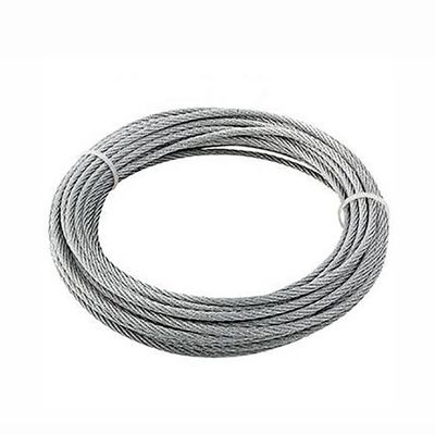 अच्छा दाम 6X15 7FC 12mm विद्युत जस्ती स्टील वायर रस्सी उठाने केबल बांधने और बांधने की प्रक्रिया सेवा अन्य उपकरण के लिए ऑनलाइन