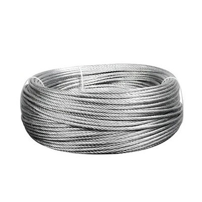 अच्छा दाम 18X7 Iws 19X7 निर्माण के लिए जस्ती गैर-घूर्णन तार रस्सी स्टेनलेस स्टील 304 316 पीला तेल काला तेल ऑनलाइन