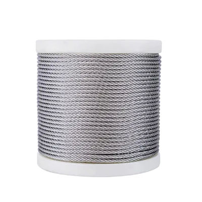 अच्छा दाम High Strength Non-Alloy Stainless Steel Wire Rope 8mm 9mm 10mm 6X12 7FC 6X24 FC 6X19 FC 6X37 FC for Winch ऑनलाइन