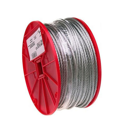 अच्छा दाम 7*7 5.0mm जस्ती स्टील वायर रोप गैल्वेनाइज्ड एयरक्राफ्ट केबल AISI 304 स्टेनलेस स्टील अन्य प्रसंस्करण सेवा के भीतर ऑनलाइन