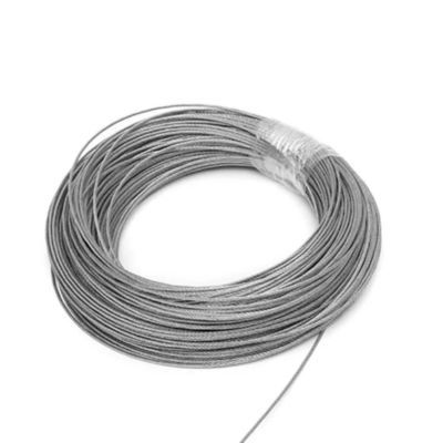 अच्छा दाम 200 फीट लंबाई DIN3058 DIN3059 6X19s 6X19W 12mm 16mm 21mm 23mm काला चमकदार गैर-जस्ती जस्ती स्टील वायर रोप ऑनलाइन