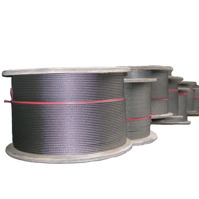 अच्छा दाम स्टेनलेस स्टील वायर रस्सी AISI304 304L 316 316L 6 x 7 FC / IWS Inox केबल 1/16 