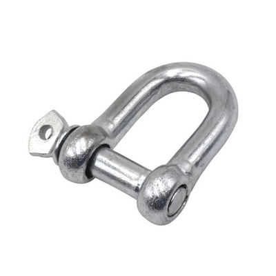 अच्छा दाम European Type Stainless Steel 304/316 Screw Pin D Shackle for Heavy Duty Applications ऑनलाइन