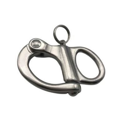 अच्छा दाम SS Heavy Duty Fixed Eye Snap Shackle With Secure Locking System ऑनलाइन