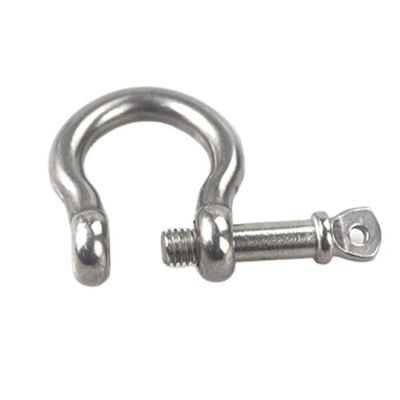 अच्छा दाम High Polished Bow Type Shackle Stainless Steel AISI304/316 for Dependable Performance ऑनलाइन
