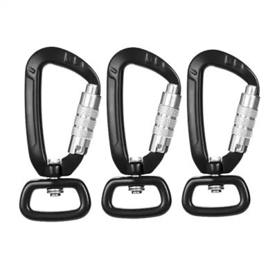 अच्छा दाम Polished Finish Heavy Industry 4KN Spring Carabiner Hook for Dog Leash Hiking Camping ऑनलाइन