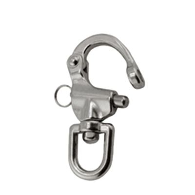 अच्छा दाम 304/316 Stainless Steel Marine Quick Release Swivel Eye Snap Shackle with Standard Size ऑनलाइन