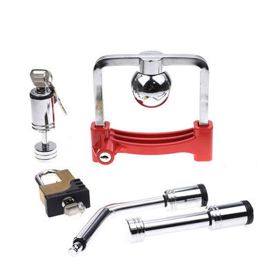 अच्छा दाम स्टील जस्ता मिश्र धातु और तांबा ट्रेलर लॉक यूनिवर्सल युग्मक के लिए एक ही कुंजी हिच किट ऑनलाइन