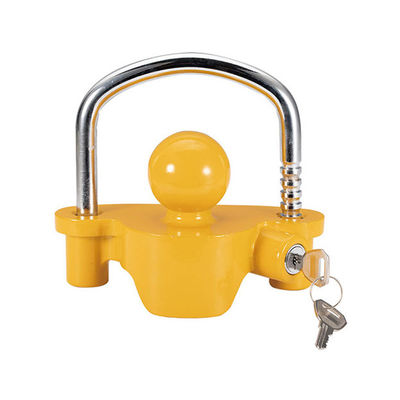 अच्छा दाम Trailer Hitch Coupling Ball Lock with Steel Zinc Alloy Copper Finish Material ऑनलाइन