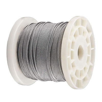 अच्छा दाम 7x7 Galvanized Steel Aircraft Cable 1.6mm Diameter Wire Rope for Industrial Crane Only ऑनलाइन