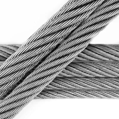 अच्छा दाम ट्रॉल फिशिंग के लिए 6*24 7FC 20mm गैल्वेनाइज्ड स्टील वायर रोप हॉट डिप सतह नॉन-अलॉय ऑनलाइन