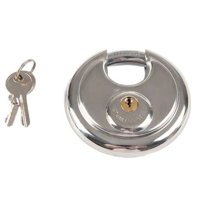 अच्छा दाम Stainless Steel 50mm Disc Padlock Hitch Lock for Trailers Spare Parts ऑनलाइन