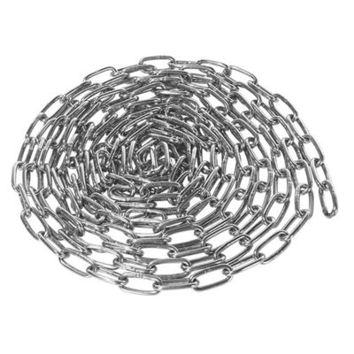 अच्छा दाम स्टेनलेस स्टील लंबी चेन लिंक लोड बाइंडर चेन केमिकल प्रतिरोधी स्टैंडर्ड DIN 763 ऑनलाइन