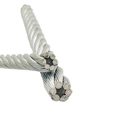 अच्छा दाम डेरिकिंग लिफ्टिंग और ड्राइंग के लिए ASTM स्टैंडर्ड 6*37 FC/6X37 FC स्टील वायर रोप ऑनलाइन