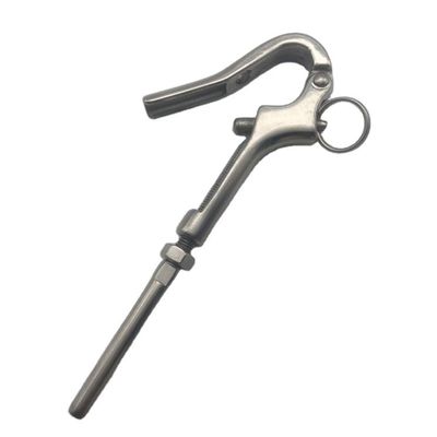अच्छा दाम Stainless Steel AISI316 Quick Release Pelican Hook With Swage End And State Of The Art ऑनलाइन