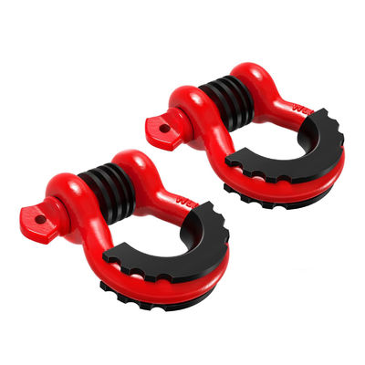 अच्छा दाम Metric Measurement System D Ring Bow Shackle for Recovery Tow Strap ऑनलाइन