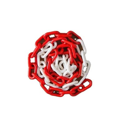 अच्छा दाम सड़क सुरक्षा के लिए पीई सामग्री 6 एमएम प्लास्टिक बाधा श्रृंखला इंजेक्शन संरचना मानक ऑनलाइन