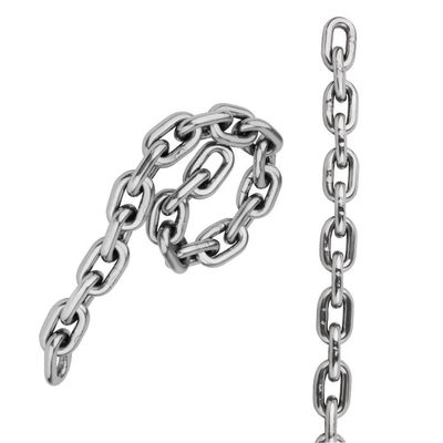 अच्छा दाम Polishing Marine Hardware 316 304 Stainless Steel DIN766 Anchor Link Chains for Boat ऑनलाइन