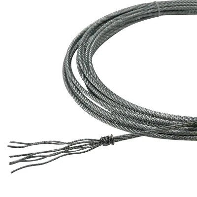 अच्छा दाम औद्योगिक उपयोग के लिए 1.2mm-16mm व्यास के साथ जस्ती स्टेनलेस स्टील वायर रस्सी 7x7 निर्माण ऑनलाइन