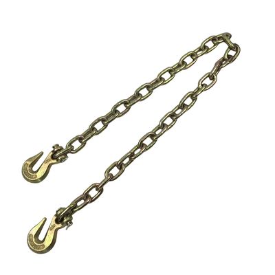 अच्छा दाम Galvanized G70 Binder Steel Link Chain Forged Clevis Grab Hooks 20Mn2 Metal Link Chain ऑनलाइन