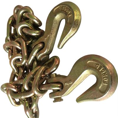 अच्छा दाम 2t Working Load Limit Zinc Plated G70 Binder Chain With 2 Clevis Grab Hook Guaranteed ऑनलाइन