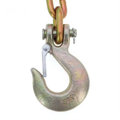 अच्छा दाम 3/8 G70 चेन टो फ्लैटबेड ट्रक ट्रेलर चेन टाई डाउन वेल्डेड ट्रांसपोर्ट चेन एंड के साथ ऑनलाइन