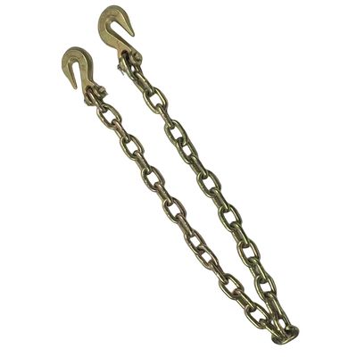 अच्छा दाम Blacken Finished G70 Galvanized Link Chain 8mm Diameter For Cargo Control Customized ऑनलाइन