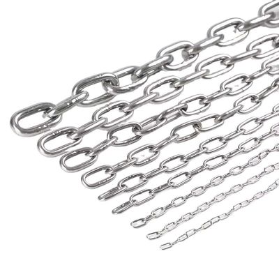 अच्छा दाम Stainless Steel DIN766 Short Link Chain For Load Lifting Germany Standard G80 ऑनलाइन