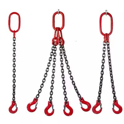 अच्छा दाम 48kN Test Load G80 2 Legs Chain Sling for Durable and Versatile Lifting Needs ऑनलाइन